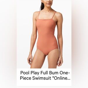 Lululemon one piece swim suit